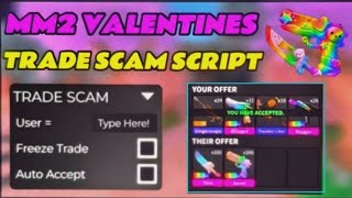 [NEW💕] MM2 TRADE SCAM Script 🤑 Freeze Game 🥶 2026 Working On VALENTINE'S UPDATE🩷