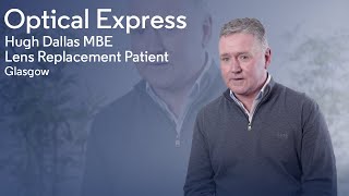 Hugh Dallas Mbe Lens Replacement Surgery Optical Express