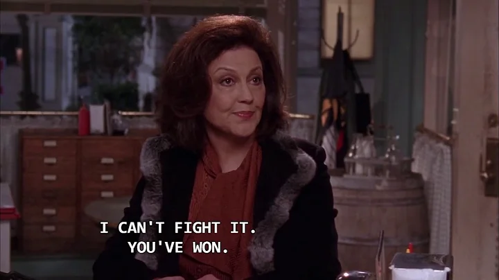 luke actually getting back together with lorelai b...