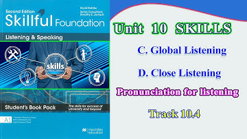 Unit 10 SKILLS (Track 10.4) #audio_lessons