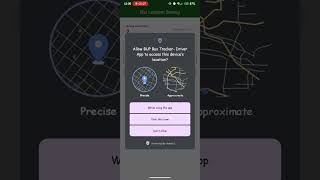 "BUP Bus Tracker- Driver App" Navigation Tutorial  screenshot 3