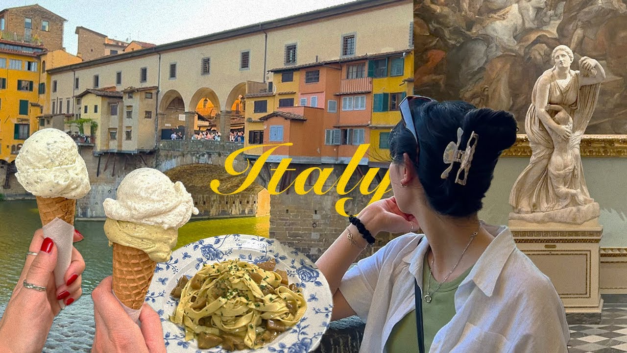 euro girl summer | Tuscany, Italy 🌞🌳🍦🖼️