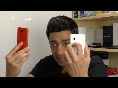 Alcatel One Touch Fire E and Fire C hands-on (Greek)
