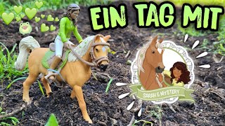 Ein Tag im Leben vom Sarah & Mystery 💚🐴 | Schleich Horse Club
