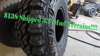 CHEAP 33' Mud Terrain Tires!  Project Updates in the Death Toll Racing Shop by Death Toll Racing 1,016 views 6 months ago 3 minutes, 55 seconds