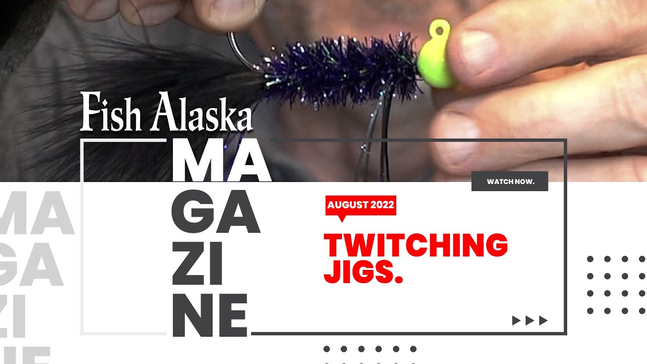 Fish Alaska Vlog: Tying Twitching Jigs for Salmon 