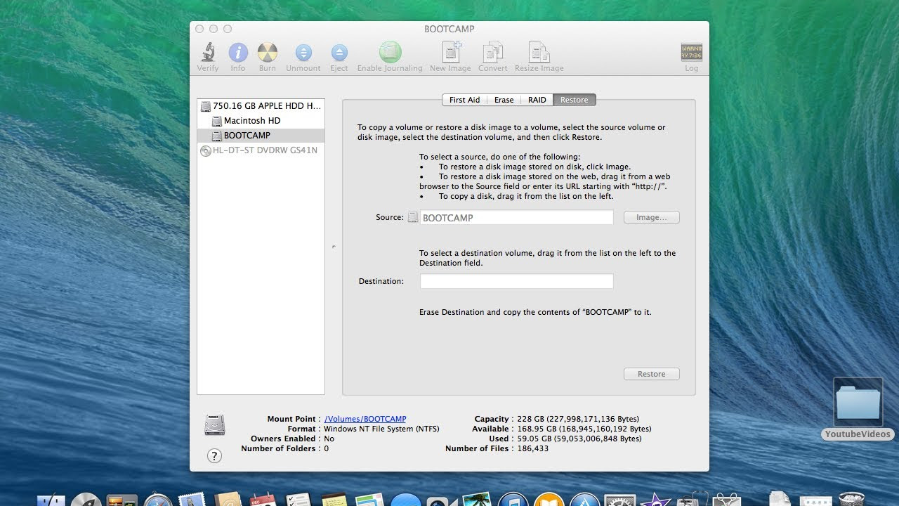 New How to Create a BootCamp Image for Backup and Restoration on a Mac | Upgrade to Mavericks Easily