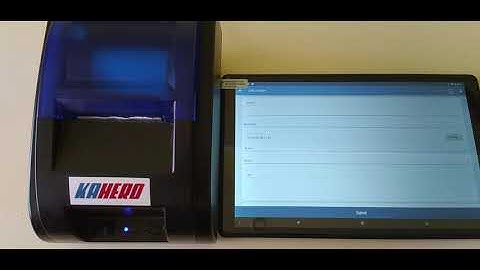 KaHero POS on How to set-up Printer Group