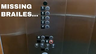 Kone EcoDisc (MRL) Traction Elevators | Hilton Garden Inn | Edinburgh, IN