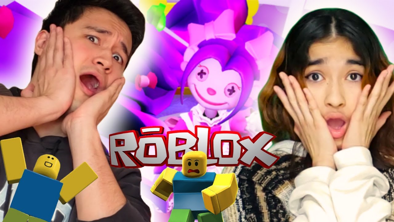 Roblox - ENTRAMOS EM UMA CASA DE BONECA (Escape the Doll House Obby)