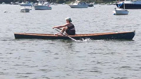 Ruth Wherry in Cotuit Bay