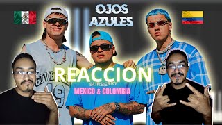 MEXICANO REACCIONA || Blessd - Peso Pluma || OJOS AZULES || #mexico #colombia