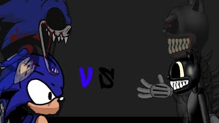 Monster Sonic vs Cartoon Cat