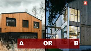 Two Beautiful Modern Barn-Inspired Houses - Which One You Like?