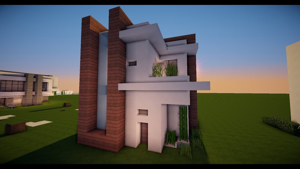 youtube casas modernas de minecraft