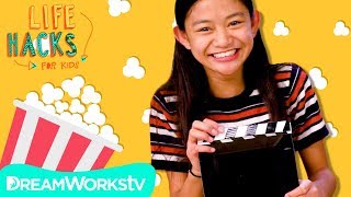 Host your very own movie night with my awesome hacks! let me know
which is favorite in the comments below! buy "life hacks for kids"
boo...