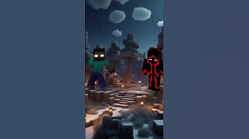 HEROBRINE VS STEVE#viral#trending#minecraft #shorts
