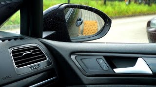 Volkswagen Golf MK7 lowering mirror in reverse