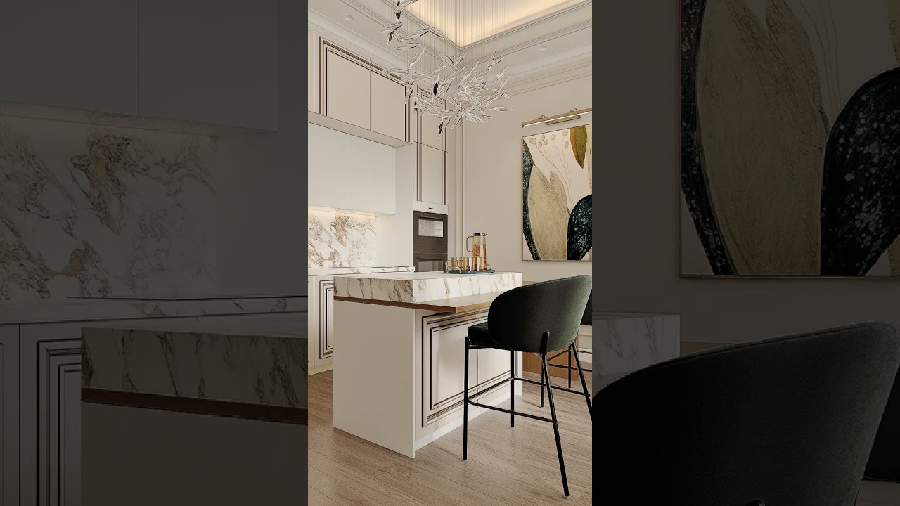 Кухня в стиле неоклассика 