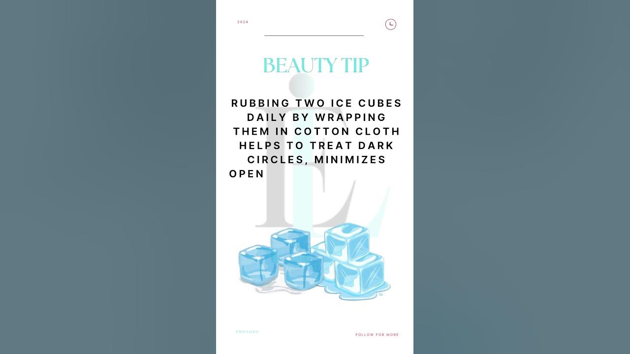 Glowing Skin Tips Rubbing Ice On Face Envilush ice ytshorts glowing-skin-tips-rubbing-ice-on-face-envilush-ice-ytshorts