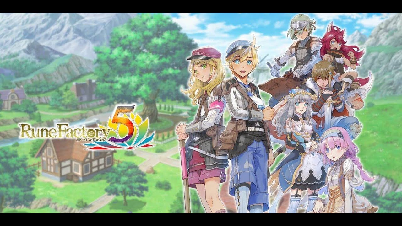 Rune Factory 5 [PC] Meeting Hina's Mother Misasagi - E5 - YouTube