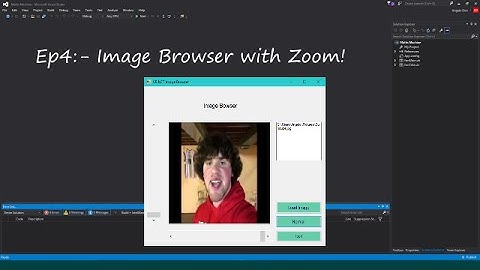 Visual Basic.NET - Episode 4: Image Browser