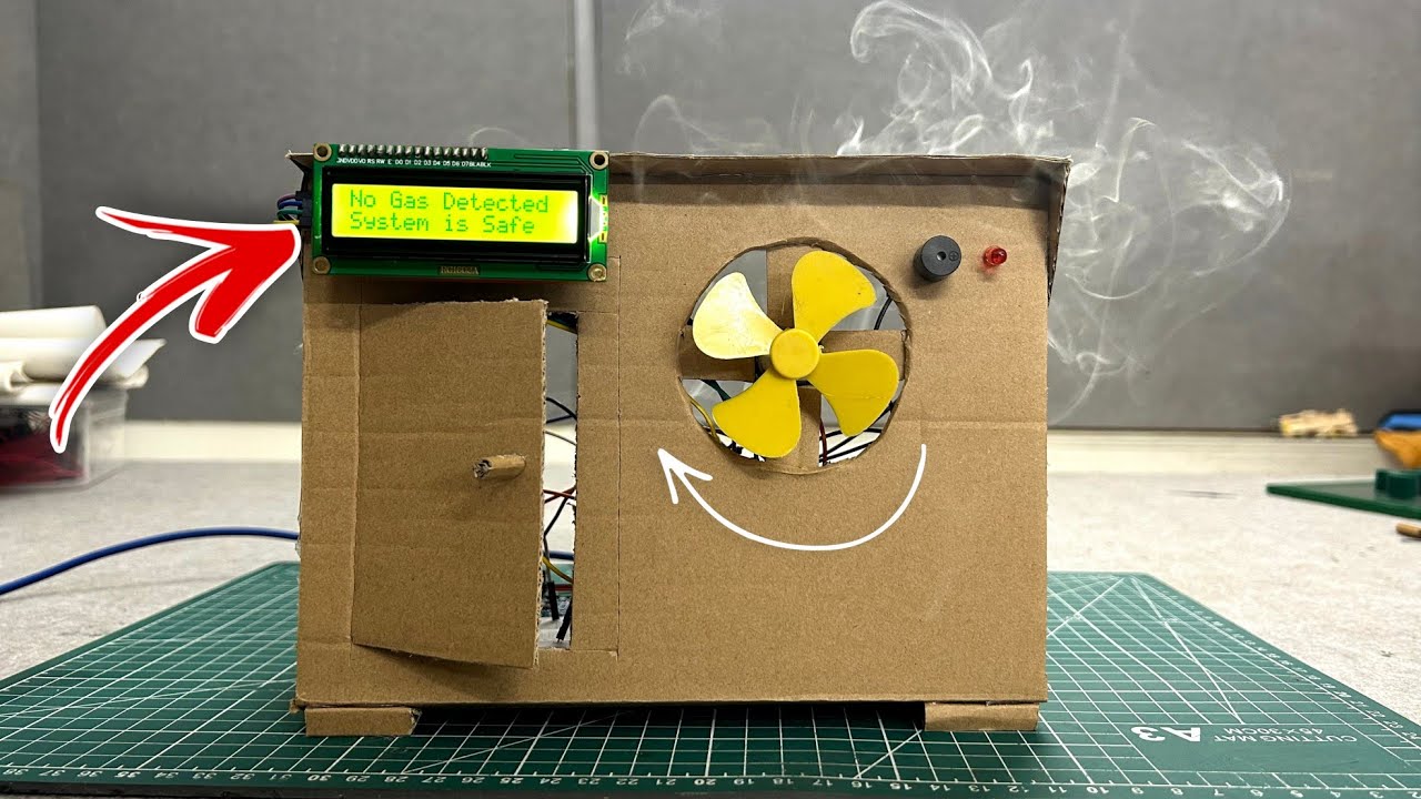 Protect Your Home with Smart Gas Detection: Arduino Project - YouTube
