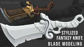 Let's Create the Stylized Knife in Blender! - 3D Asset Workflow