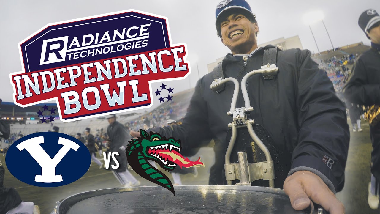 Performing at a BOWL GAME! || BYU Marching Band