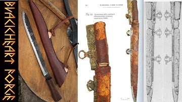 Viking Seax Sheath Build: Suspension System and Copper Hardware