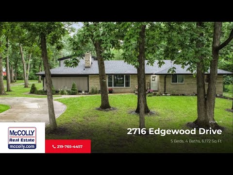 2716 Edgewood Drive, Dyer, IN home video tour