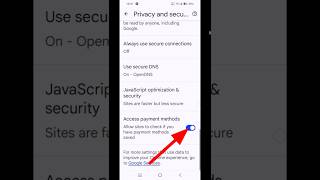 Google Chrome Settings And Privacy Security #smartphone #tutorial #tech #technology #google #tricks