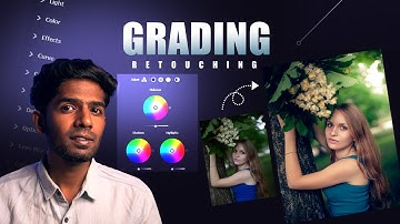 COLOR GRADING | Retouching Tutorial || think pro || photoshop