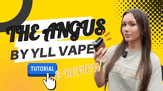 NEW ANGUS HALOGEN PORTABLE VAPORIZER BY YLLVAPE | Puff Puff Palace
