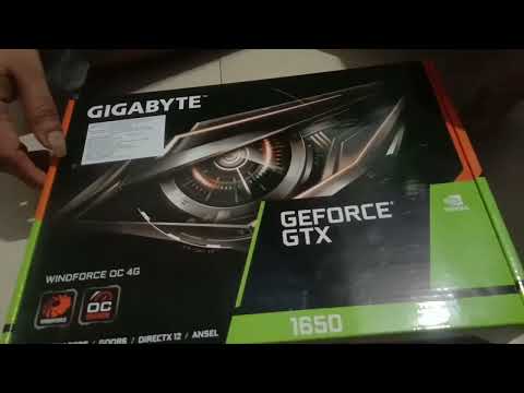 GIGABYTE Nvidia GeForce ® GTX 1650 DDR 6 | 4GB Graphics Card  | Gaming PC | GIGABYTE Graphics Card