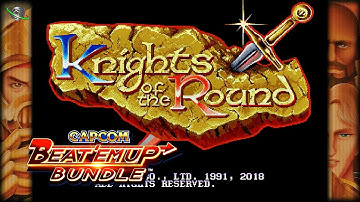 Knights of the Round Full Playthrough (2-players) | Capcom Beat Em Ups