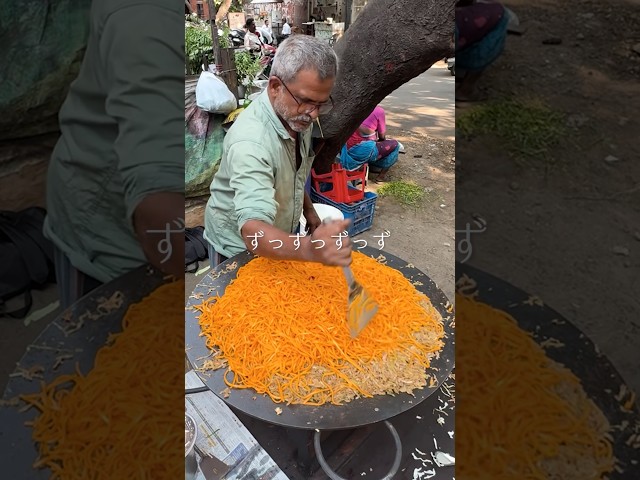 激旨カレー焼きそばを7kg作る　#streetfood #food #foodie #india #indianfood #cooking #屋台 #インド