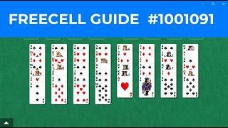 FreeCell 1001091(フリーセル) ( TдT)ノ Unknown difficulty level