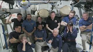 Expedition 69 Axiom Mission 2 International Space Station Farewell Remarks - May 29, 2023 screenshot 4