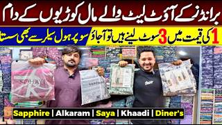 Big Pakistani Original Brands | Sapphire , Khaadi , Alkaram , J. , Saya | Super Wholesale Rates