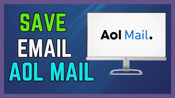 How To Save An Email On AOL Mail - (Simple Guide!)