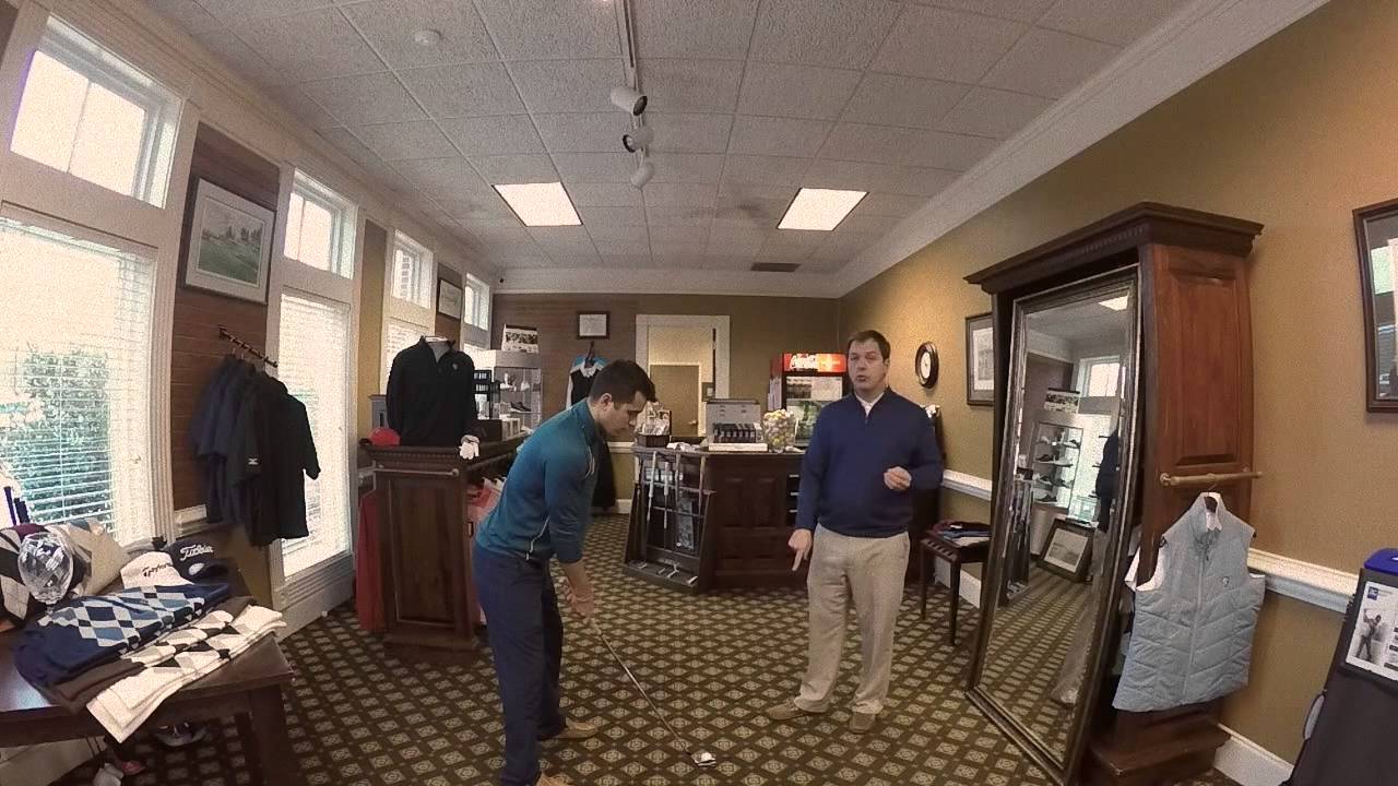 Indoor Golf Drills Mirror Work The Bob & Thomas Show Video 7