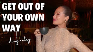 Self sabotage, burnout and pouring from an empty cup | diary entry