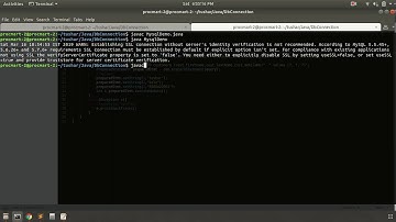 Remove SSL warning from jdbc ubuntu(linux)