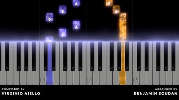Virginio Aiello - Van Gogh | Easy Piano Tutorial