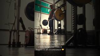 130kg x 4 reps - Deadlift PR ( 2.05x BW )