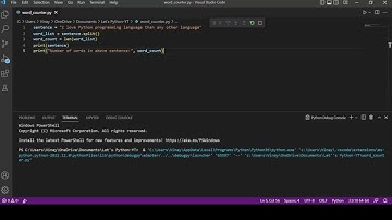 How to create a Simple Word Counter using Python