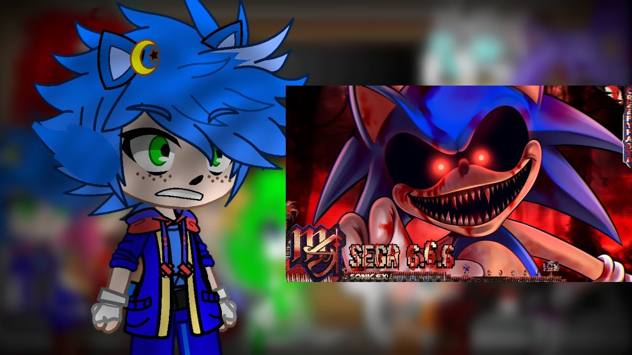 🦔Sonic e Amigos |REACT: Rap do Sonic.EXE (SEGA 6.6.6) [@M4rkim] •|