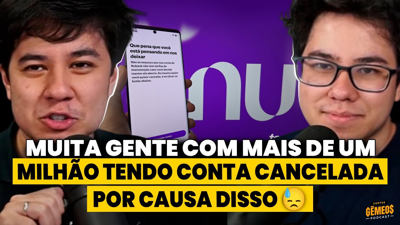 NUBANK CANCELANDO CONTAS EM MASSA! ISSO PODE FAZER SUA CONTA SER ENCERRADA!