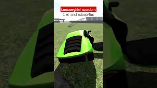 Lamborghini accident